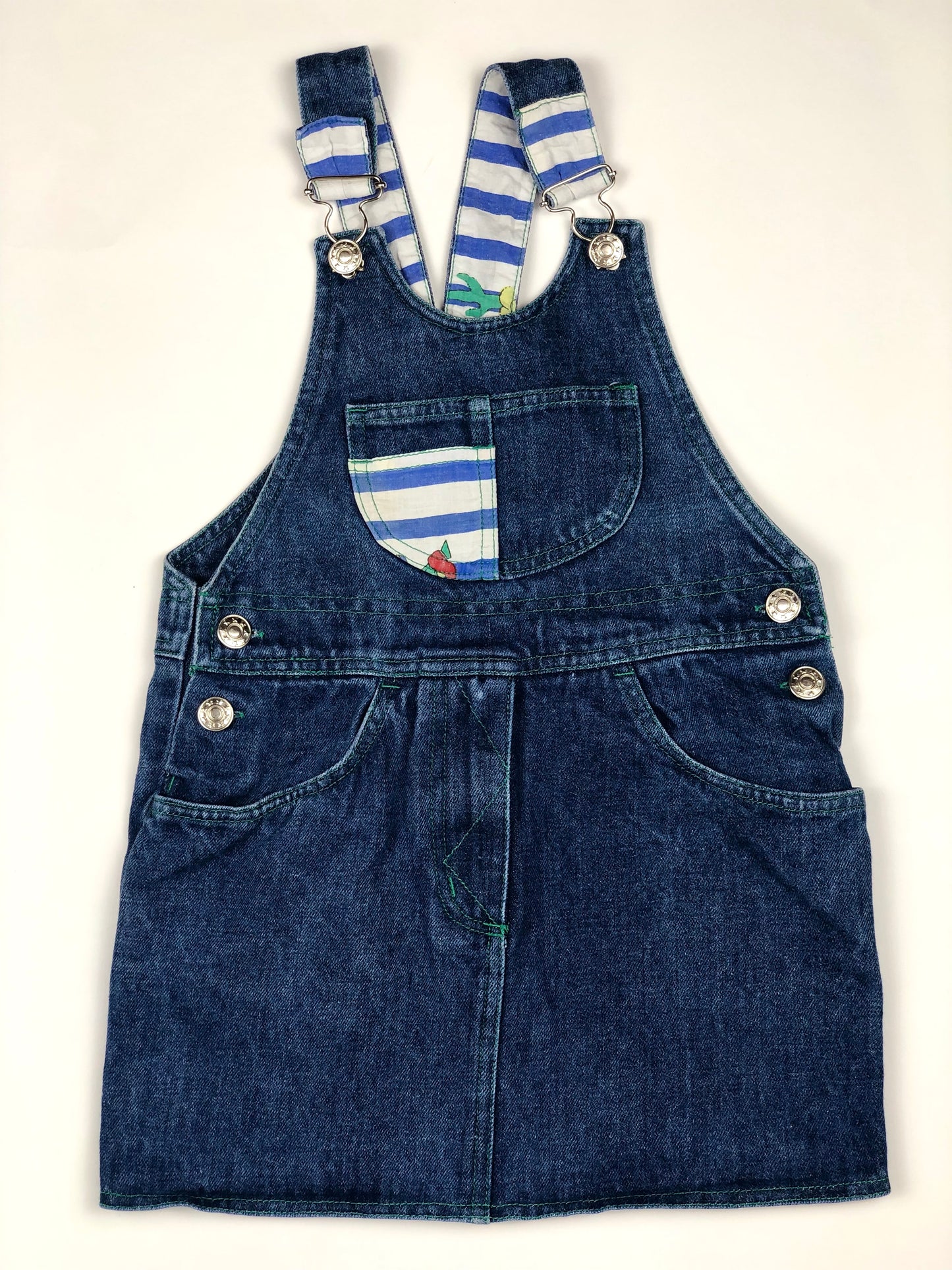 Robe salopette en jeans vintage 5 ans