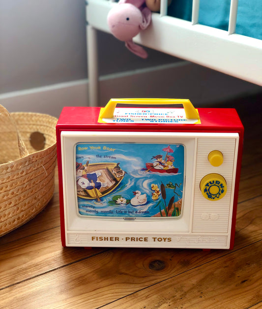 TV musicale Fisher-Price « London Bridge » « Row, Row, Row Your Boat »