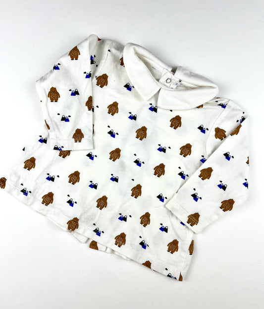 Blouse avec col Bout’chou 6 mois