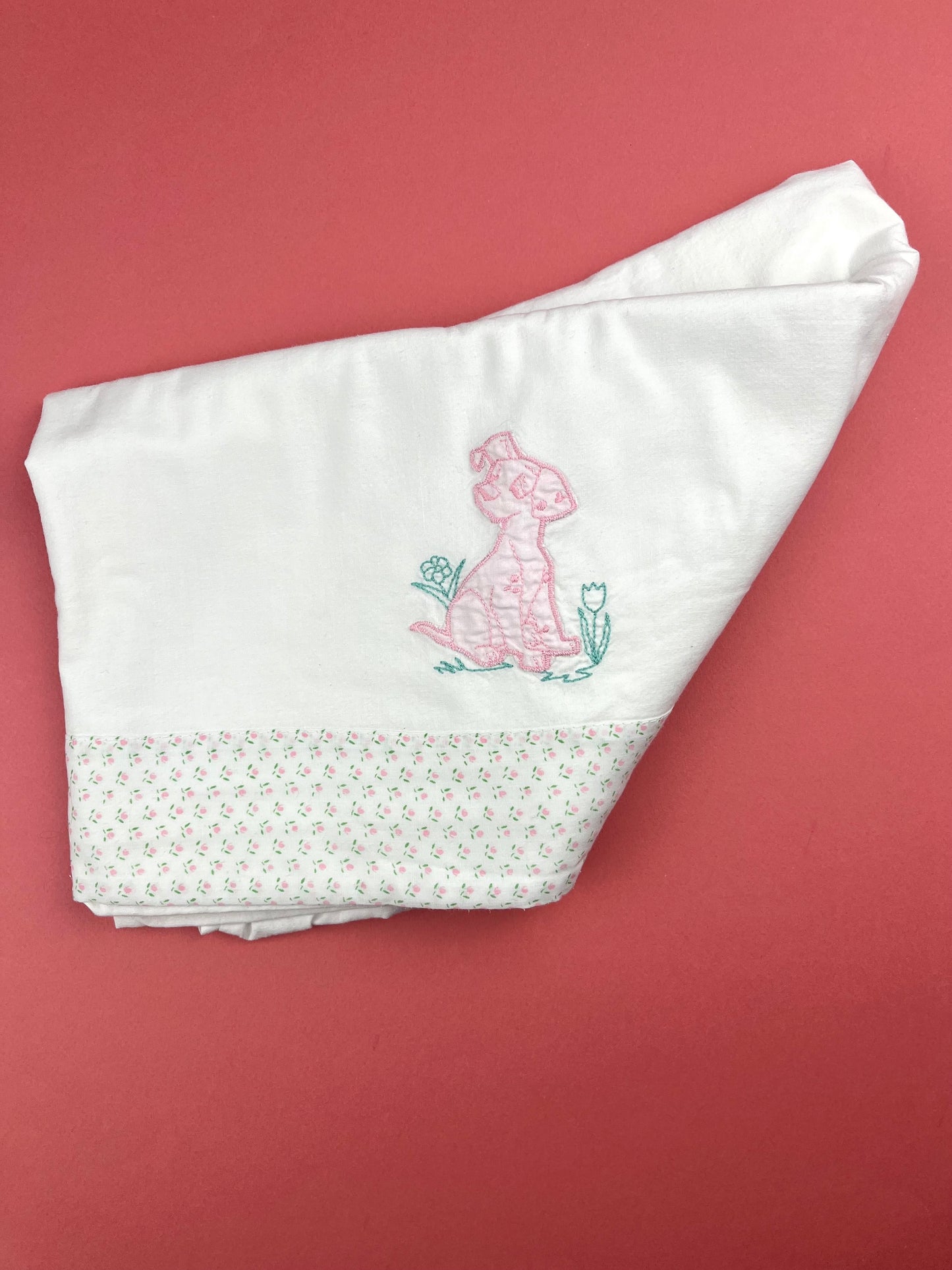 Drap plat vintage dalmatien