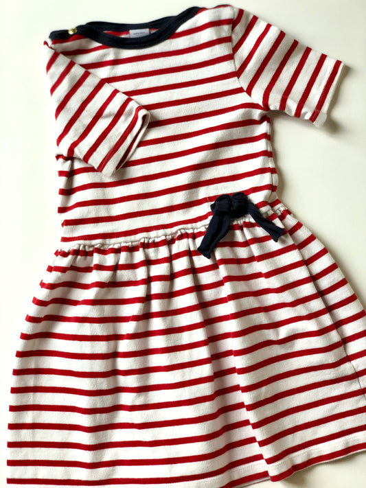 Robe marinière Petit Bateau 6 ans