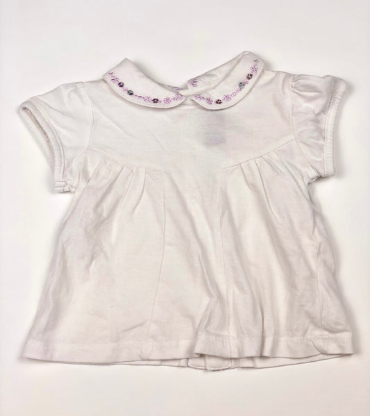 Blouse blanches Sergent Major 6 mois