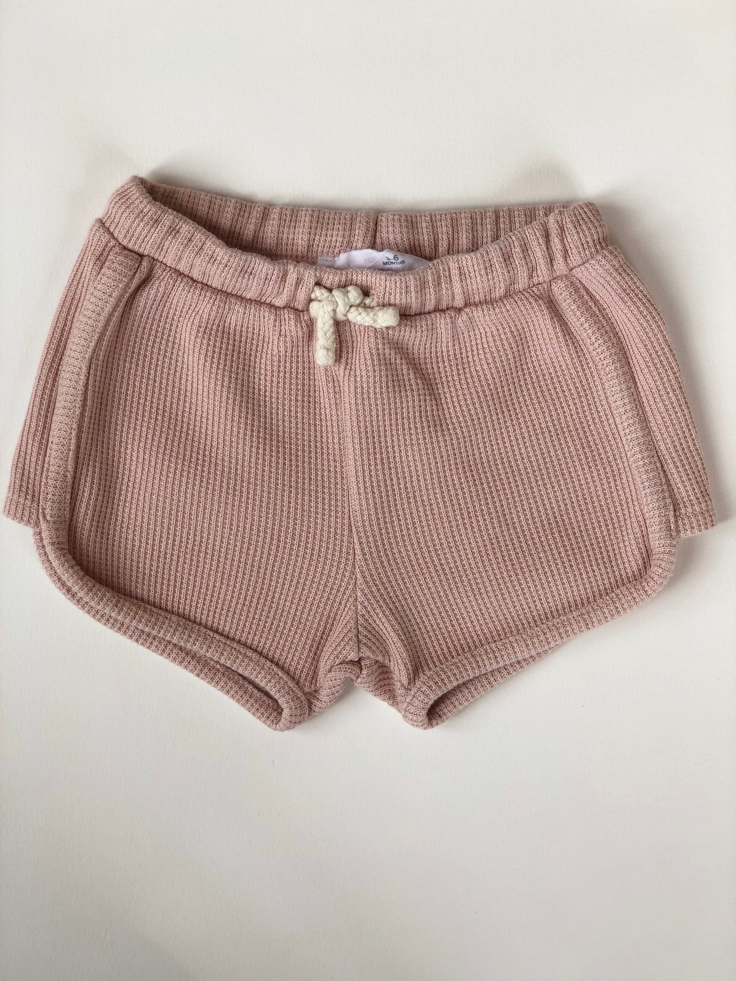 Short texturé rose Zara 6 mois