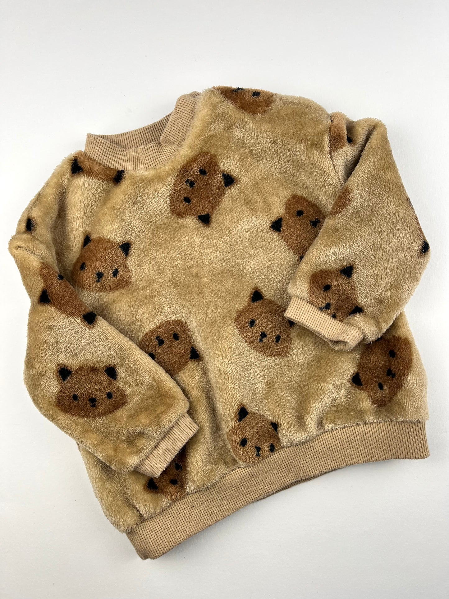 Pull doux beige La Redoute 12 mois