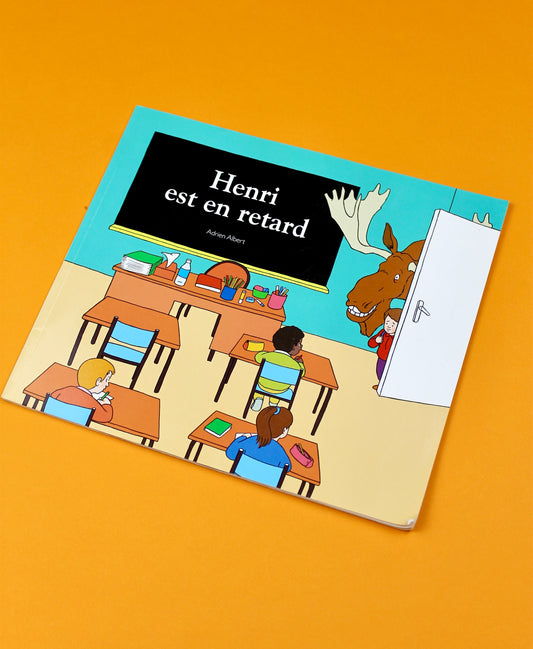 Livre « Henri est en retard »