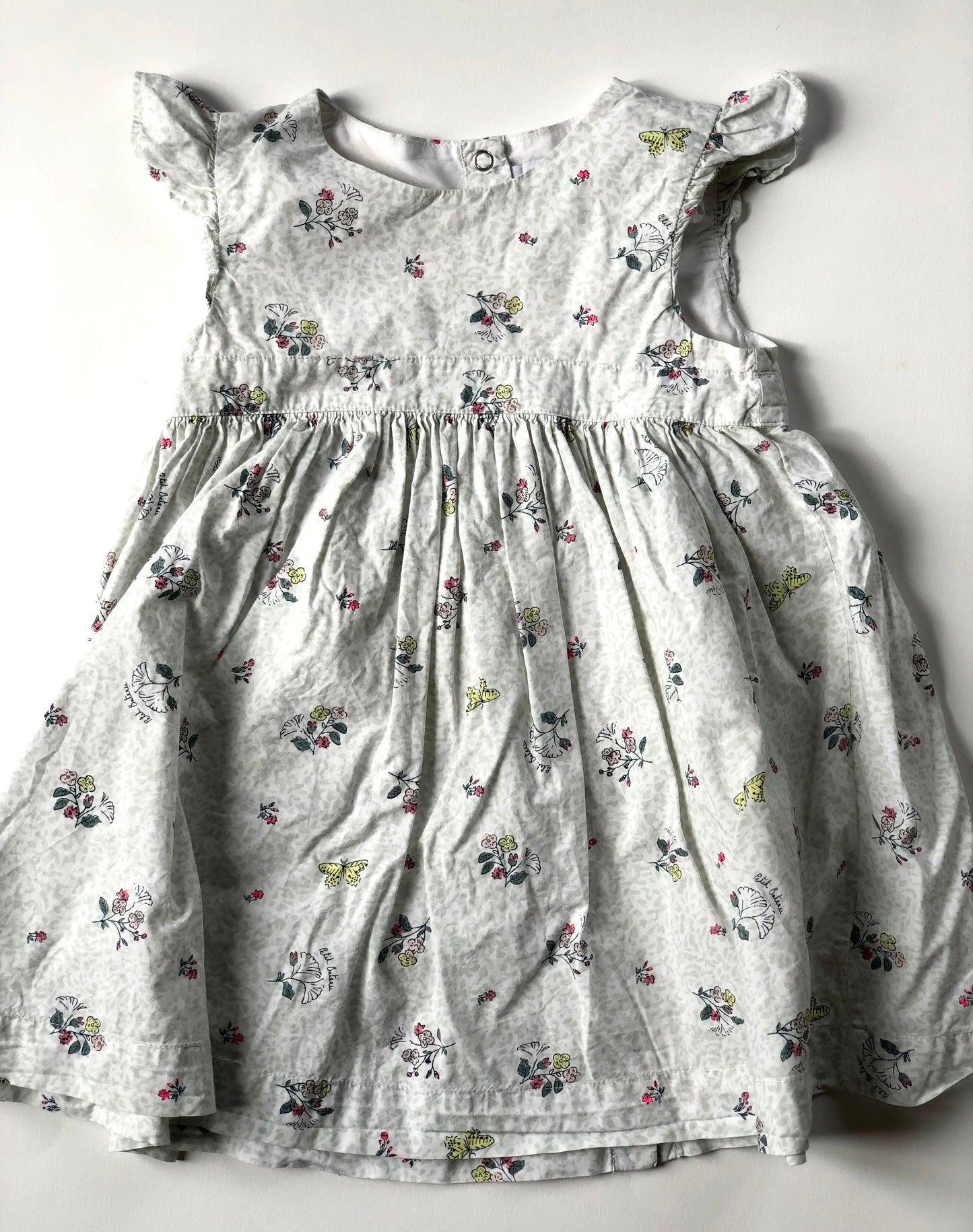 Robe à fleurs Petit Bateau 2 ans