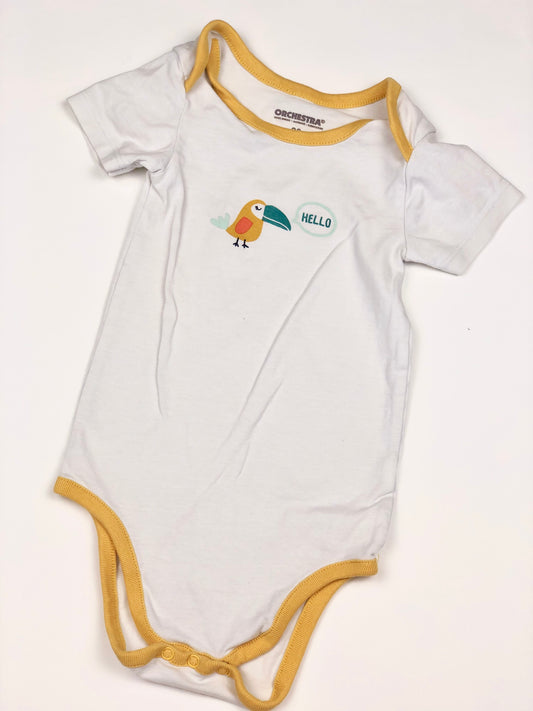 Body blanc Orchestra 2 ans