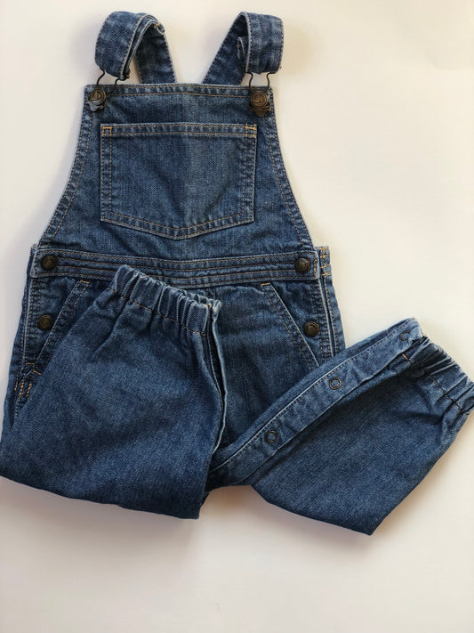 Salopette en jeans bleu Petit Bateau 12 mois