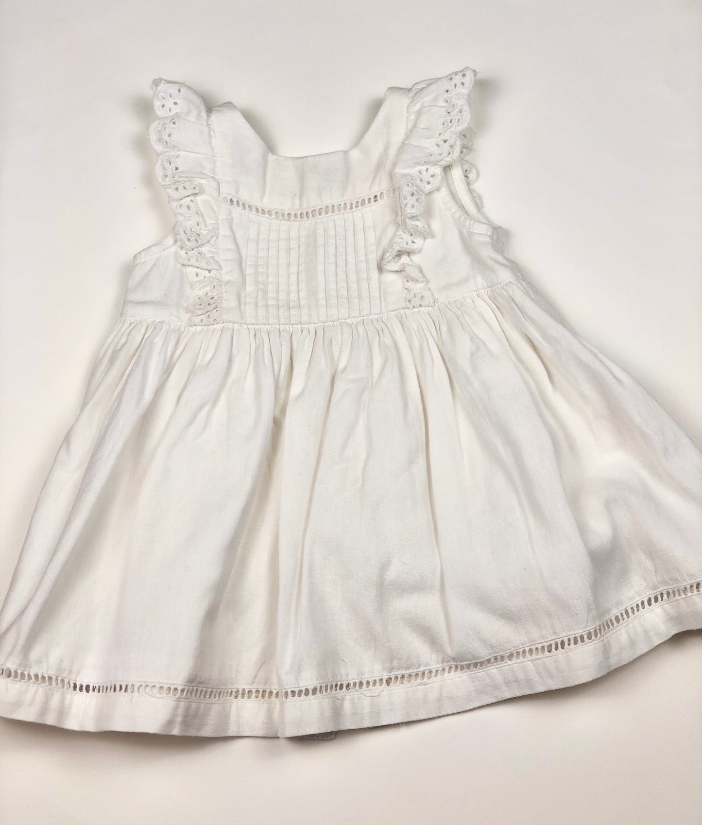 Robe brodée blanche Du Pareil Au Même 9 mois