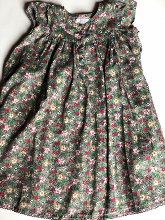 Robe à fleurs Bout’chou 2 ans