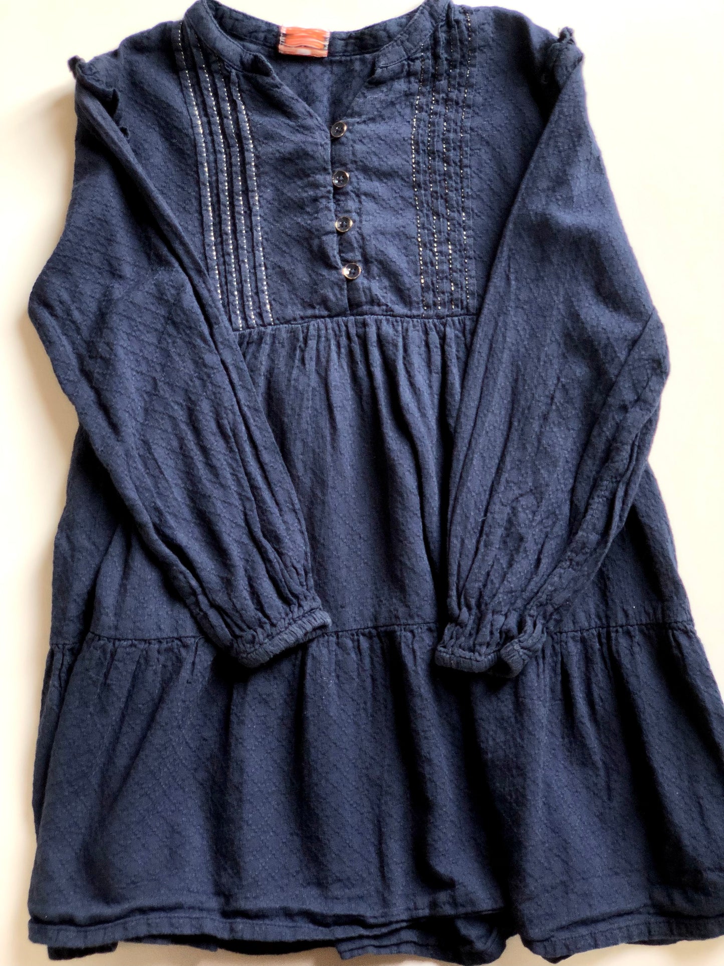 Robe manches longues bleu marine Tape à l’Oeil 6 ans