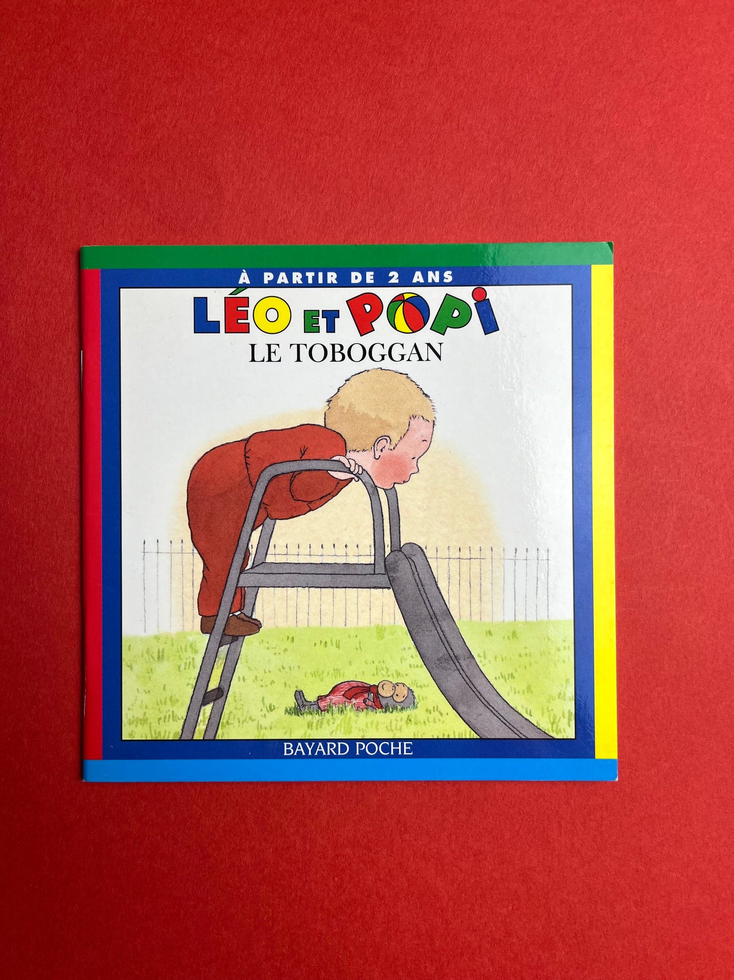 Petit livre « Léo et Popi - Le toboggan »