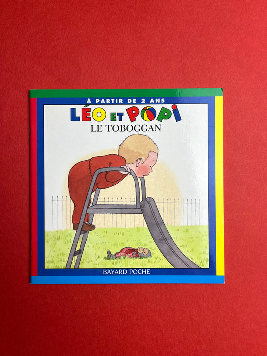 Petit livre « Léo et Popi - Le toboggan »
