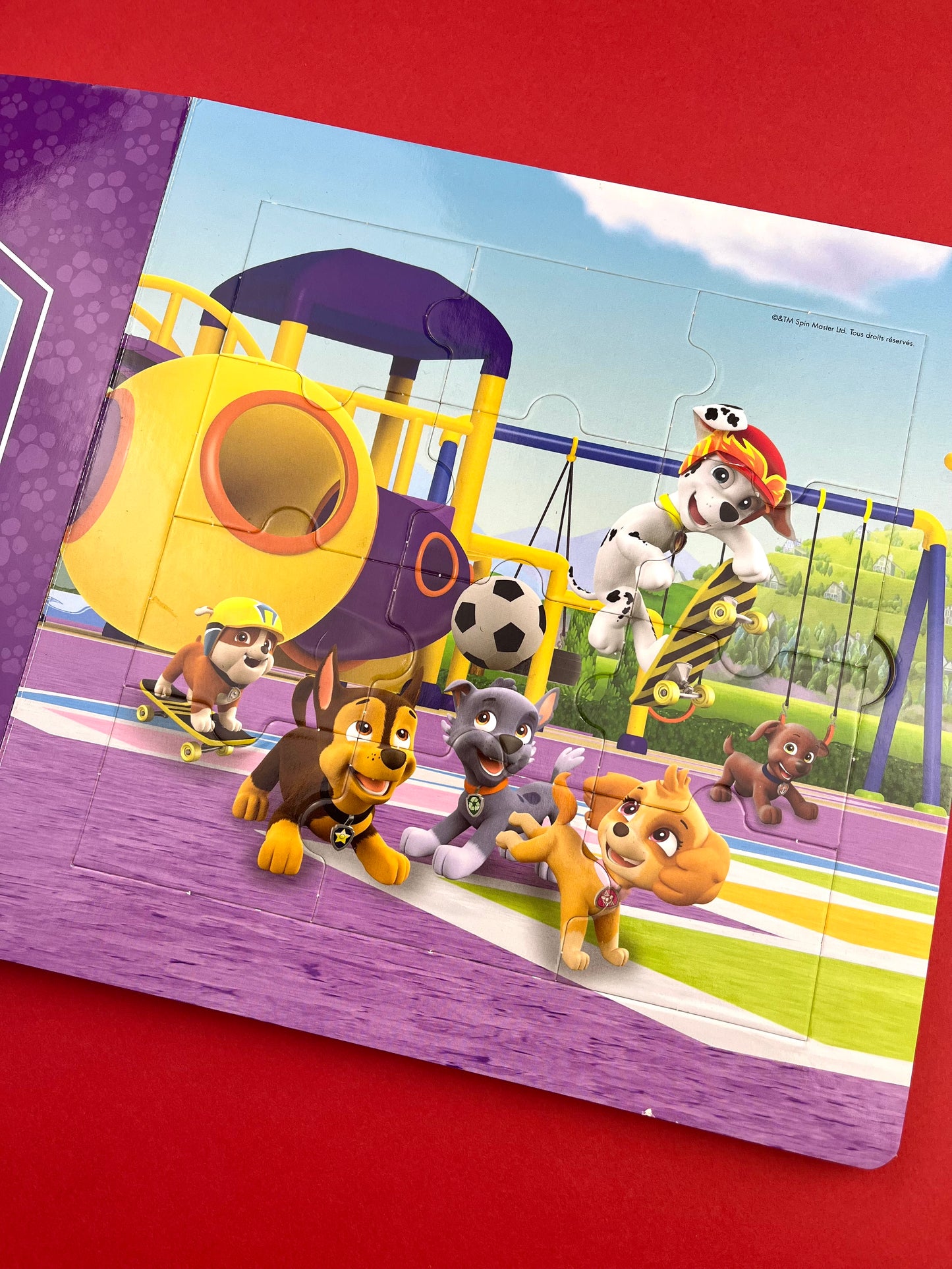 Grand livre puzzle Pat’Patrouille