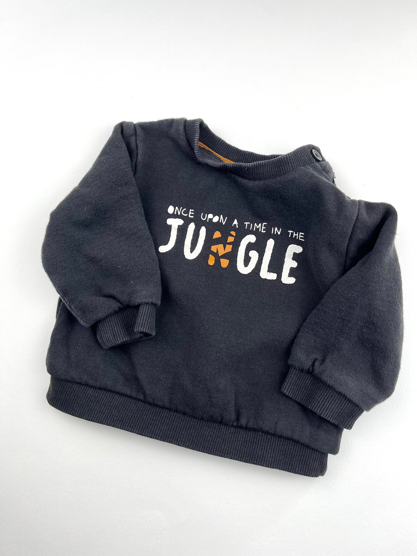 Sweat noir Kiabi 9 mois