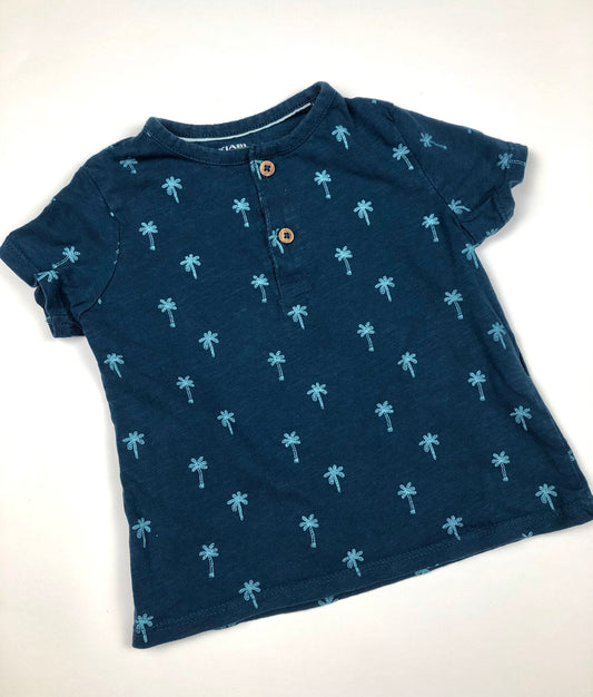 T-shirt bleu Kiabi 2 ans