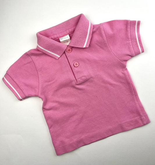 Polo rose vintage 6 mois