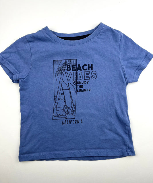 T-shirt bleu Kiabi 3 ans