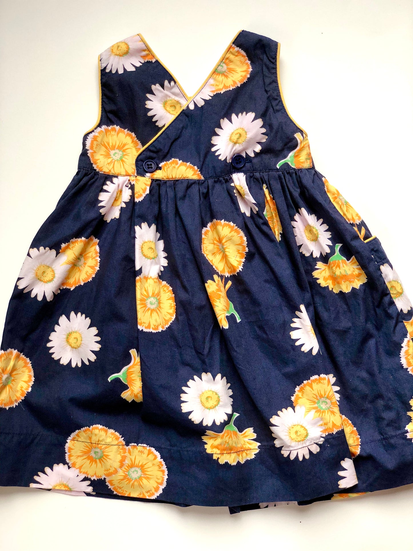 Robe à fleurs vintage Petit Bateau 12 mois