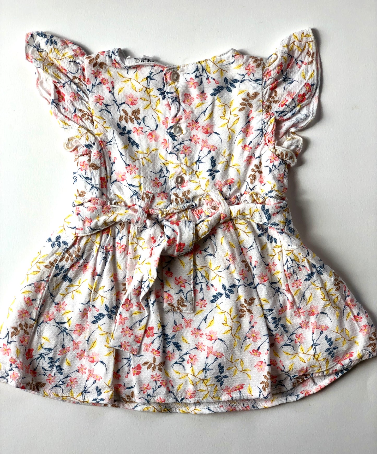 Robe fine à fleurs Cuddles & Smiles 3 mois