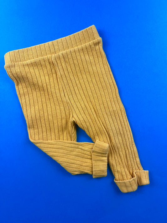 Legging jaune moutarde DPAM 6 mois
