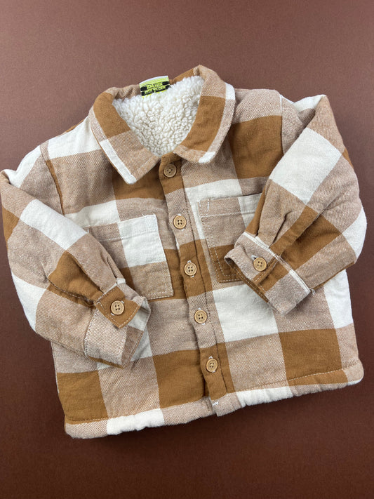 Manteau à carreaux Tape à l’oeil 12 mois