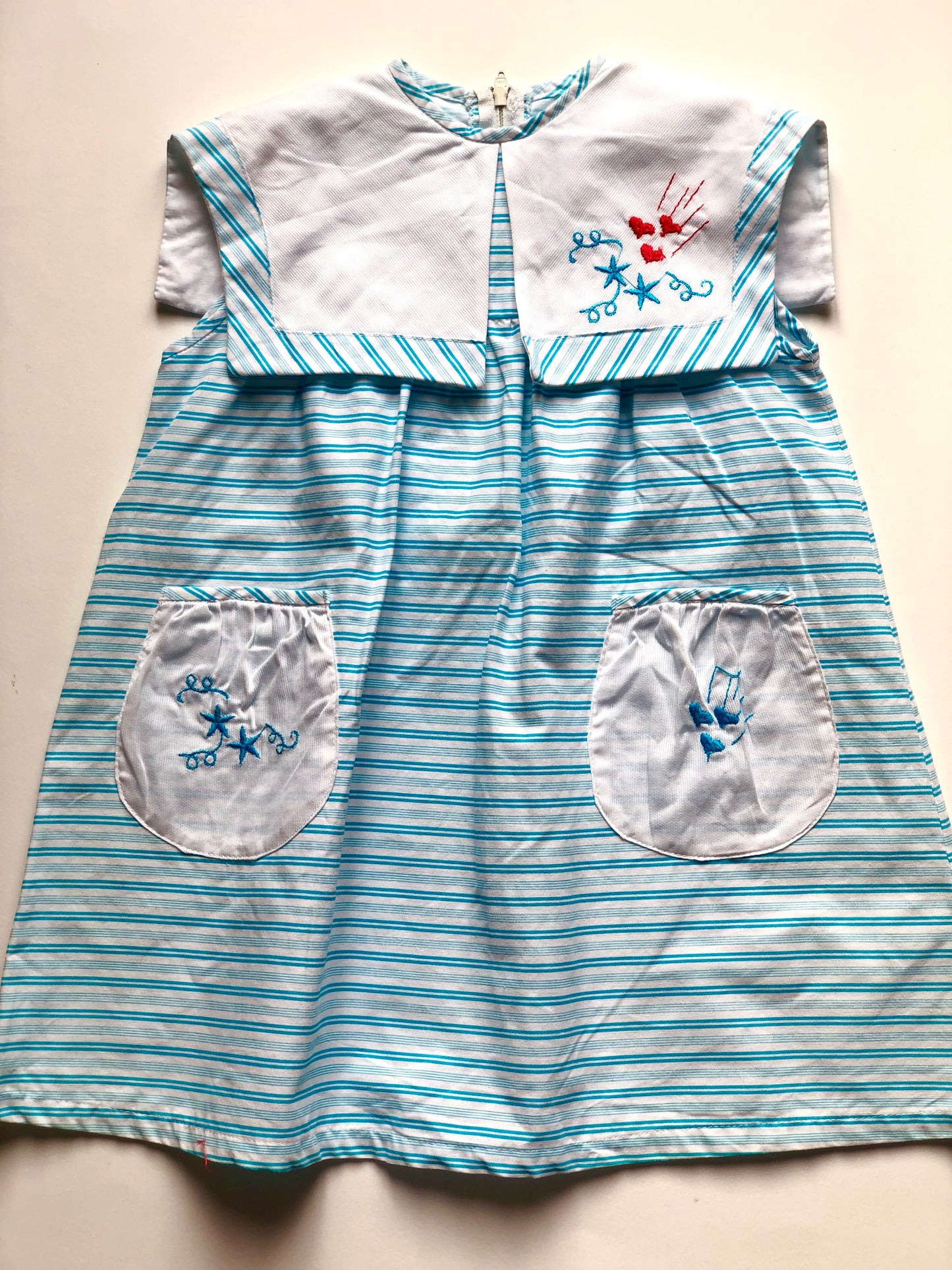 Robe rayée vintage 3 ans