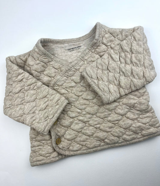 Veste matelassée beige Vertbaudet 9 mois