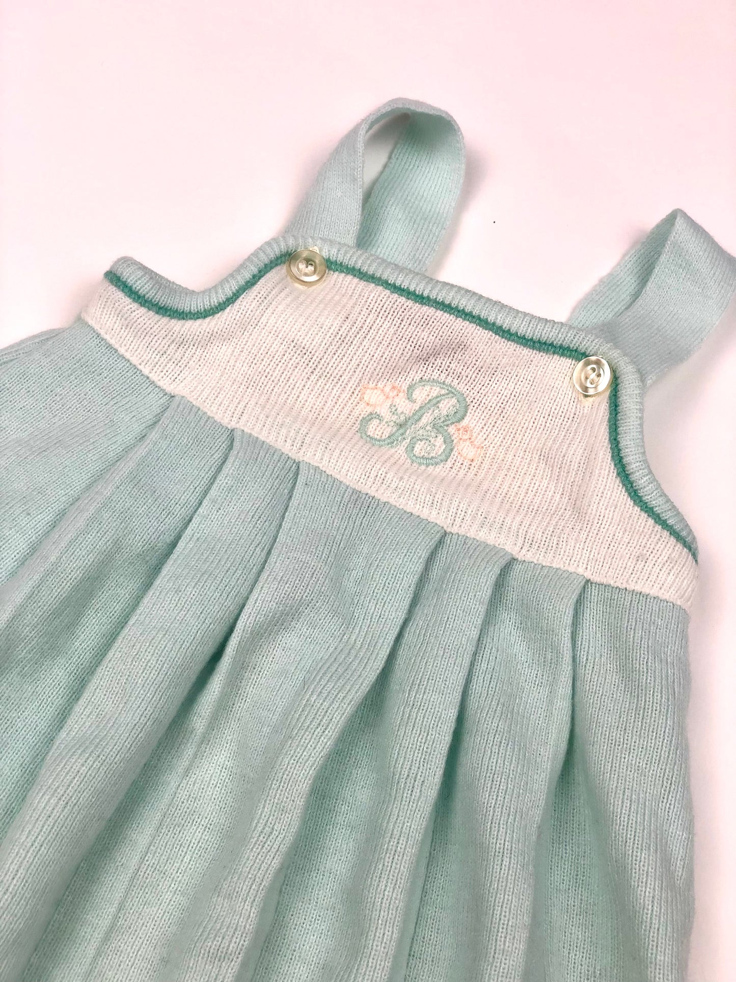 Robe en mailles vintage Petit Bateau 6 mois