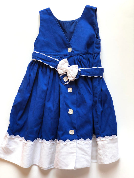 Robe bleue vintage Kids Minis 12 mois