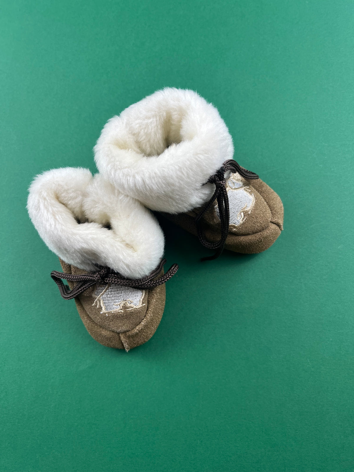 Bottines en moumoute vintage P16/17