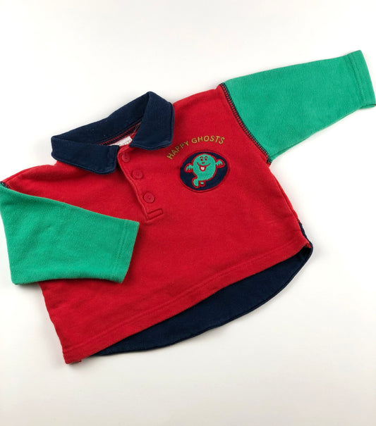Polo vintage motif fantôme 3 mois