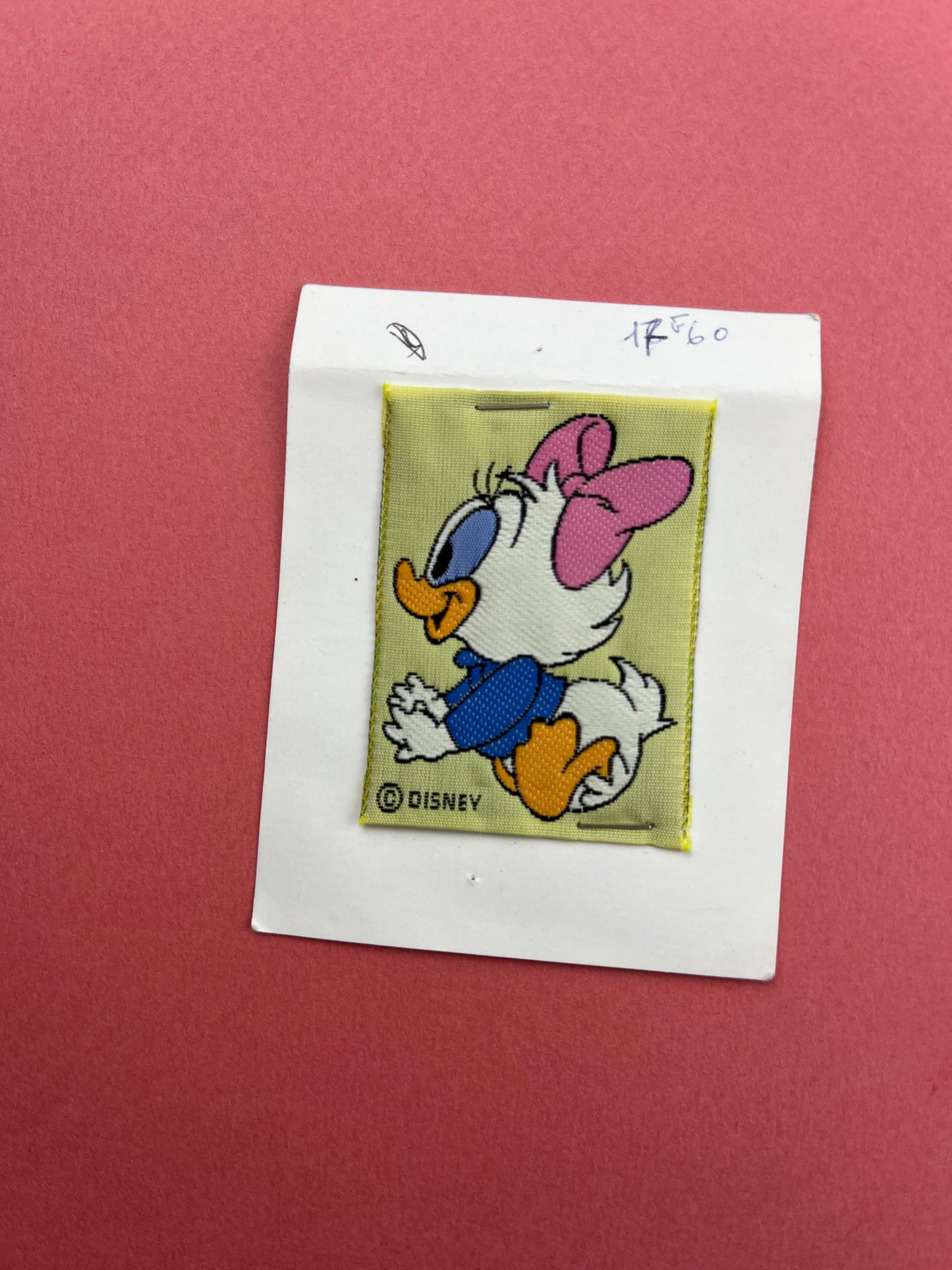 Écusson vintage bébé Daisy Duck