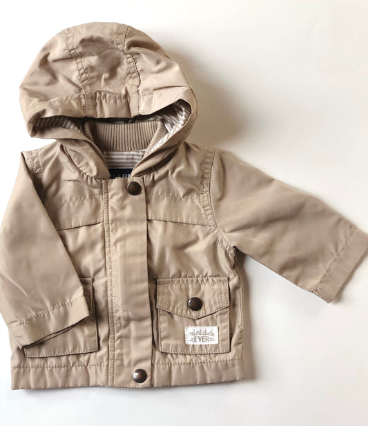 Manteau à capuche beige Kiabi 3 mois