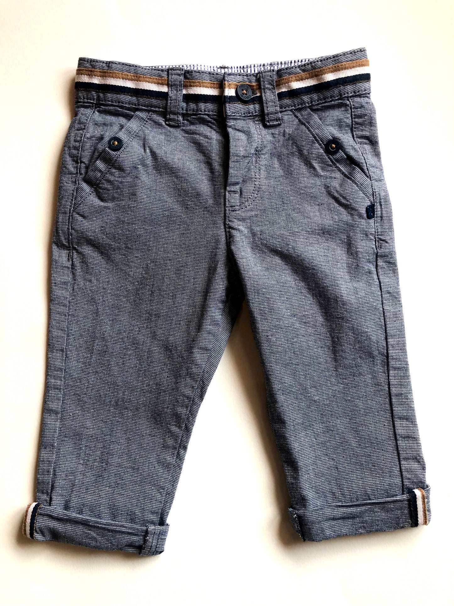 Pantalon bleu Obaïbi 9 mois