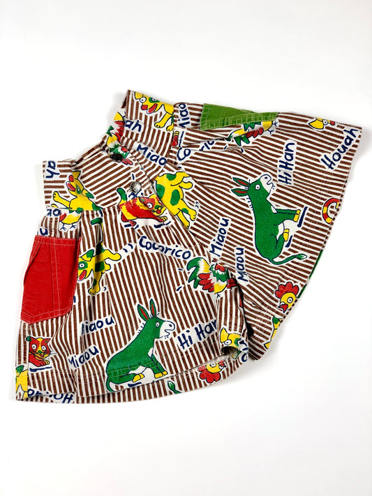 Short large vintage Confetti 18 mois
