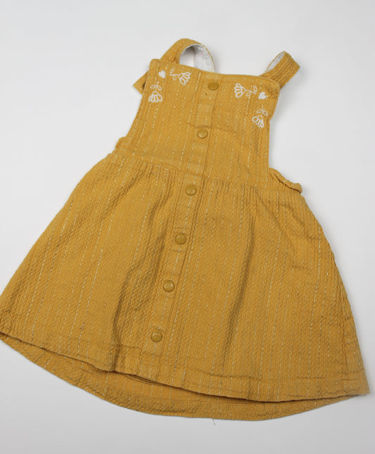 Robe jaune moutarde Sergent Major 18 mois