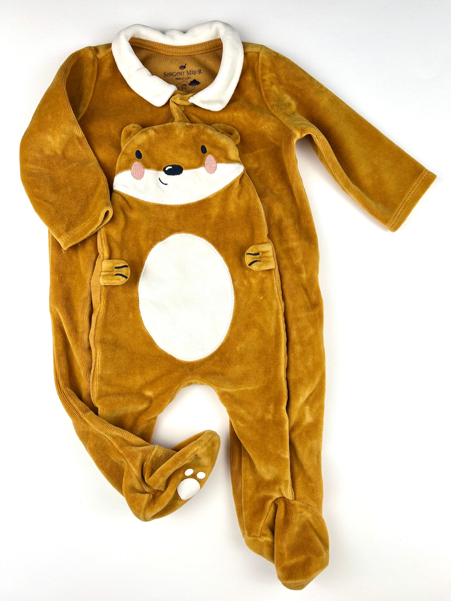 Pyjama marmotte camel Sergent Major 3 mois