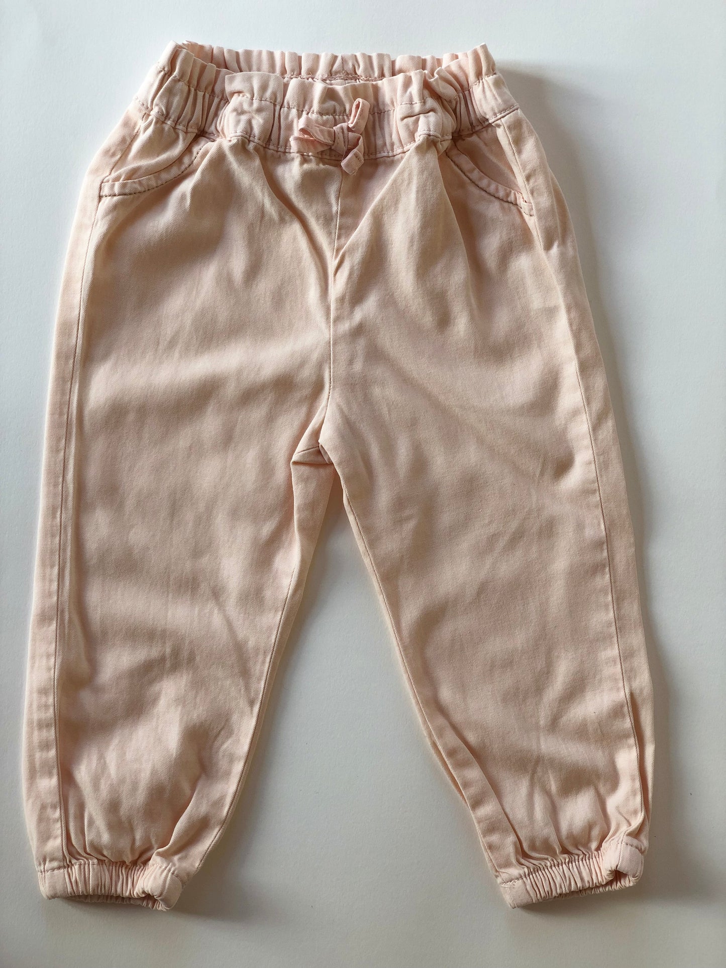 Pantalon fluide rose Tape à l’oeil 2 ans