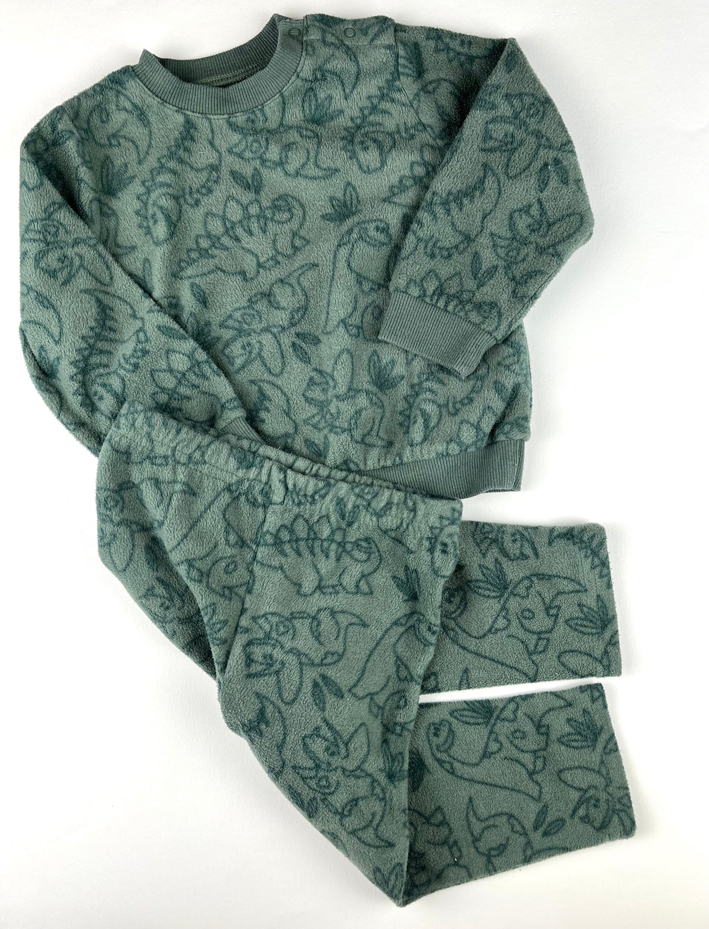 Pyjama deux pièces dinosaures Kiabi 2 ans
