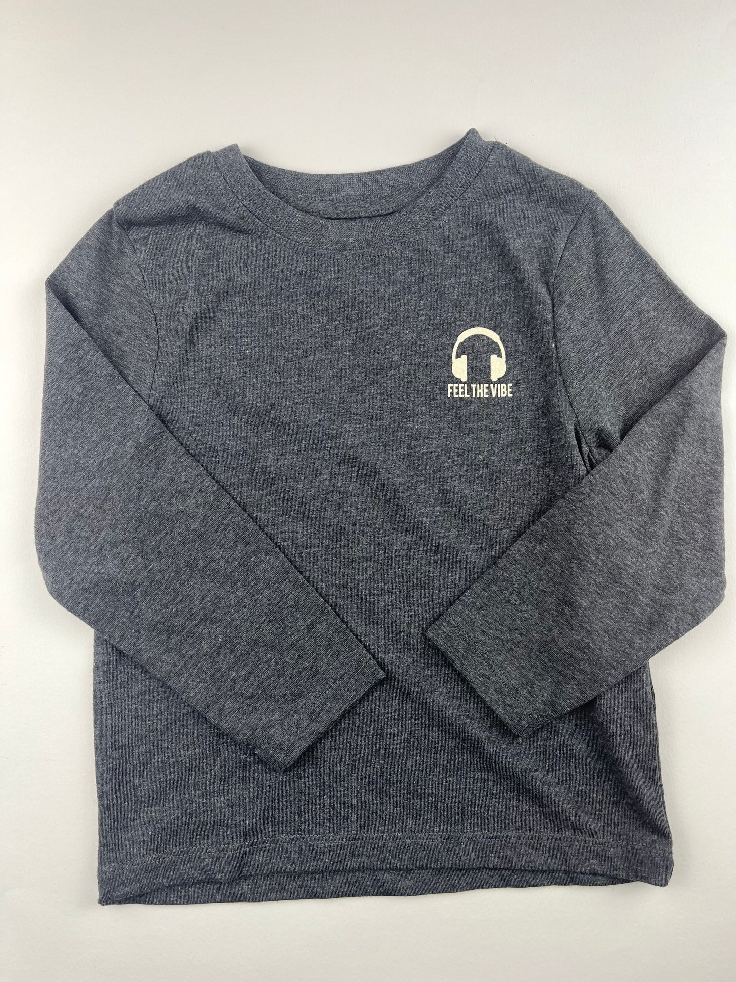 T-shirt manches longues gris Orchestra 3 ans
