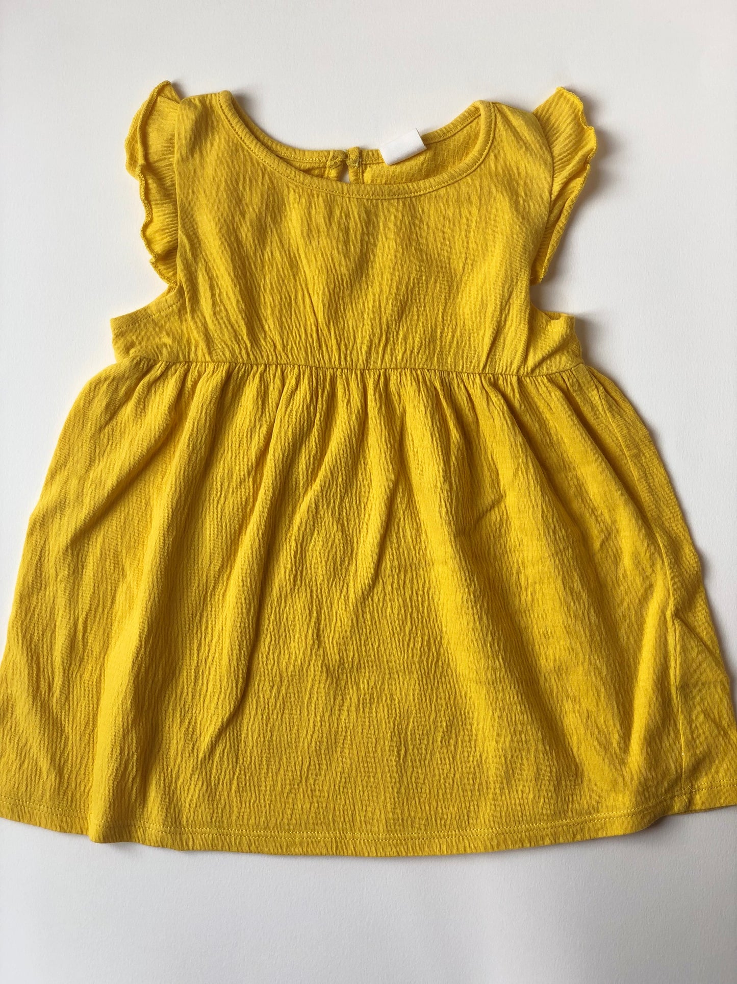 Robe jaune H&M 12 mois