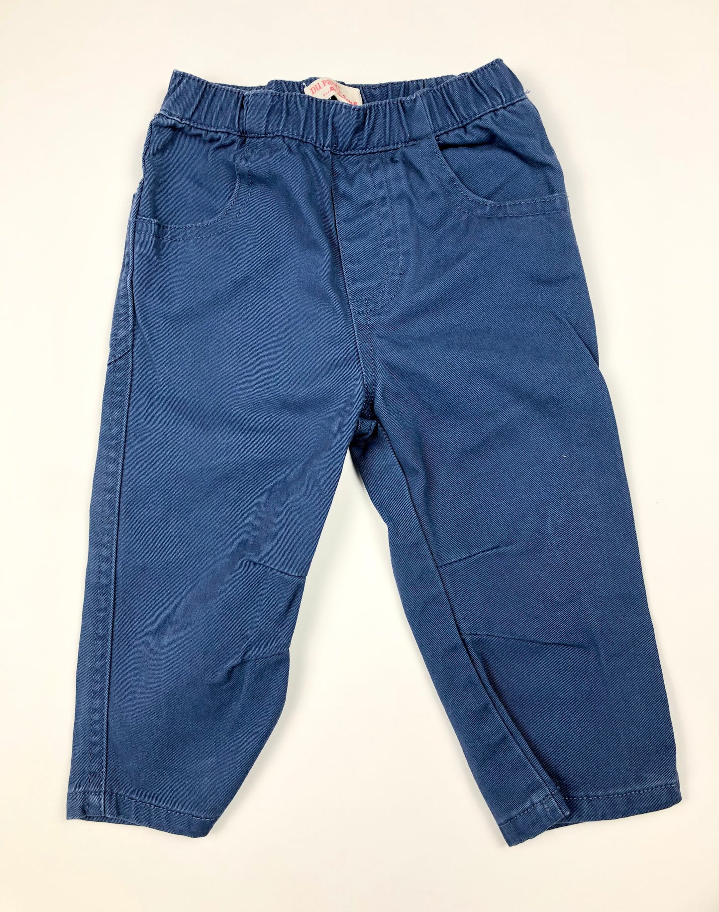 Pantalon bleu Du Pareil Au Même 12 mois