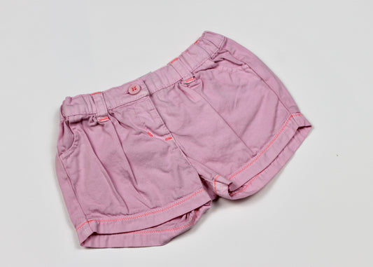 Short rose Petit Bateau 6 mois