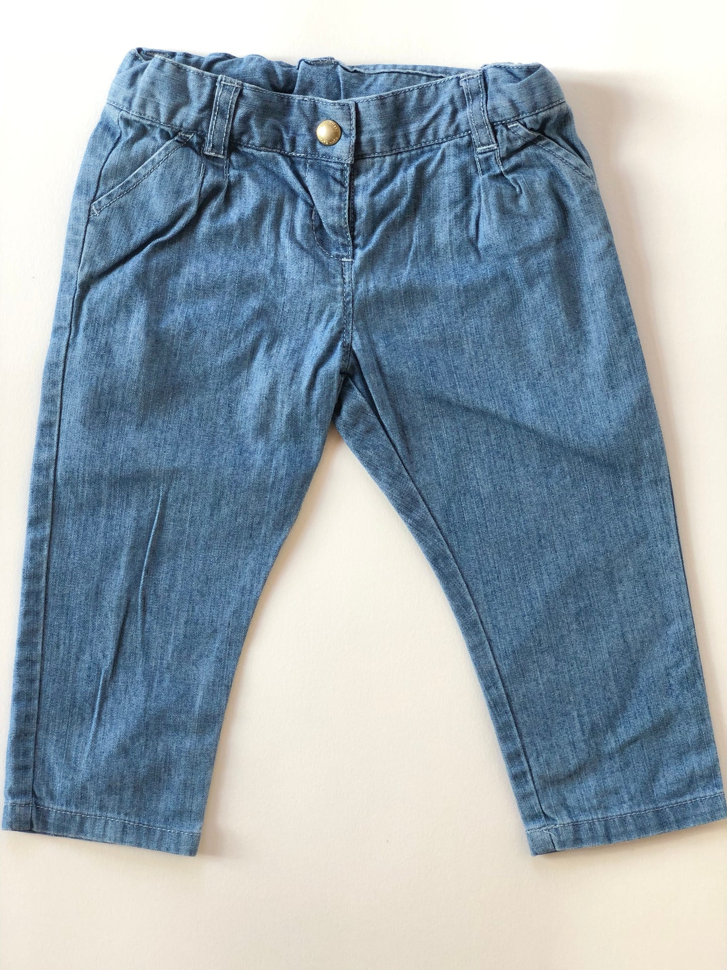 Jeans bleu Petit Bateau 6 mois