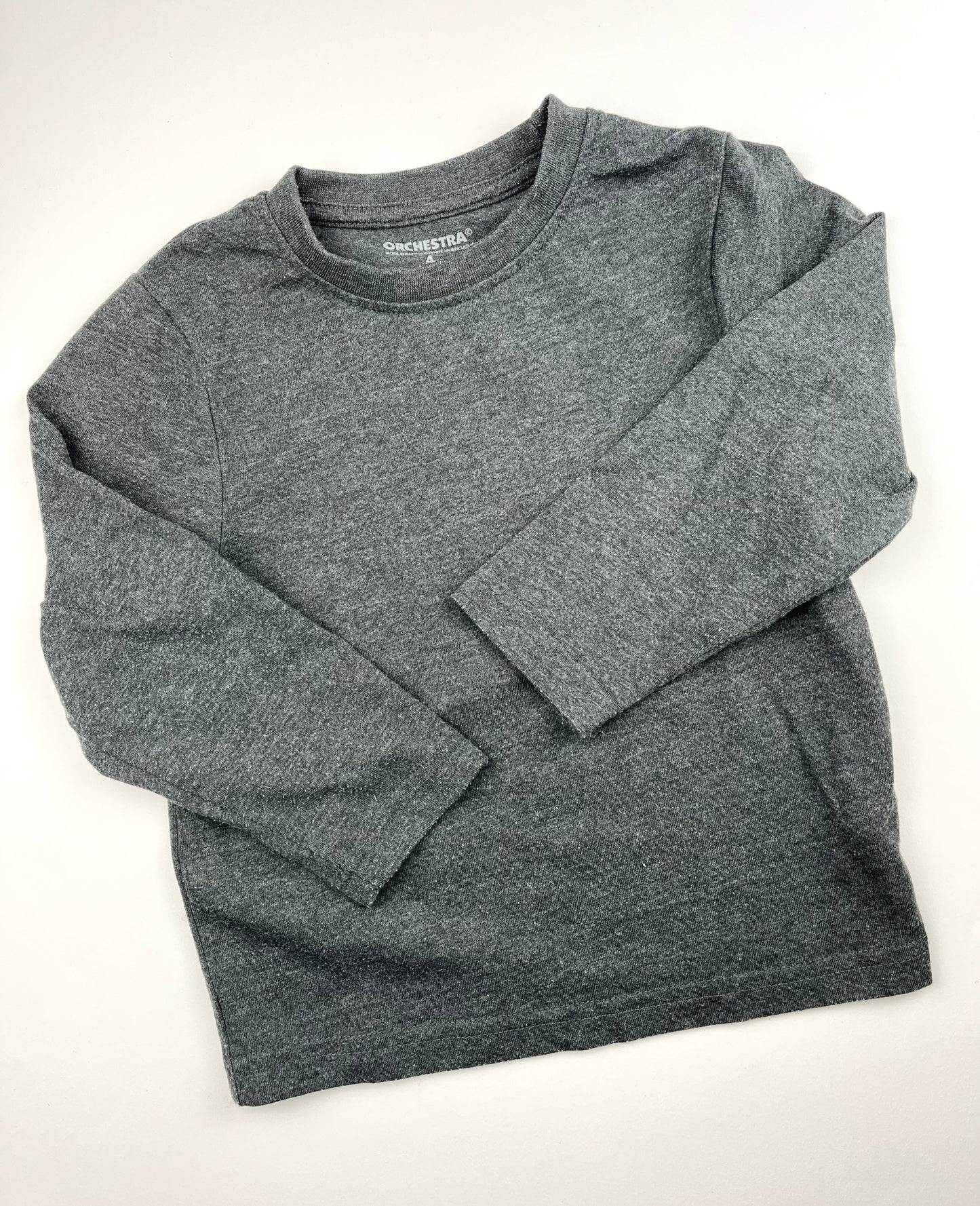 T-shirt manches longues gris Orchestra 4 ans