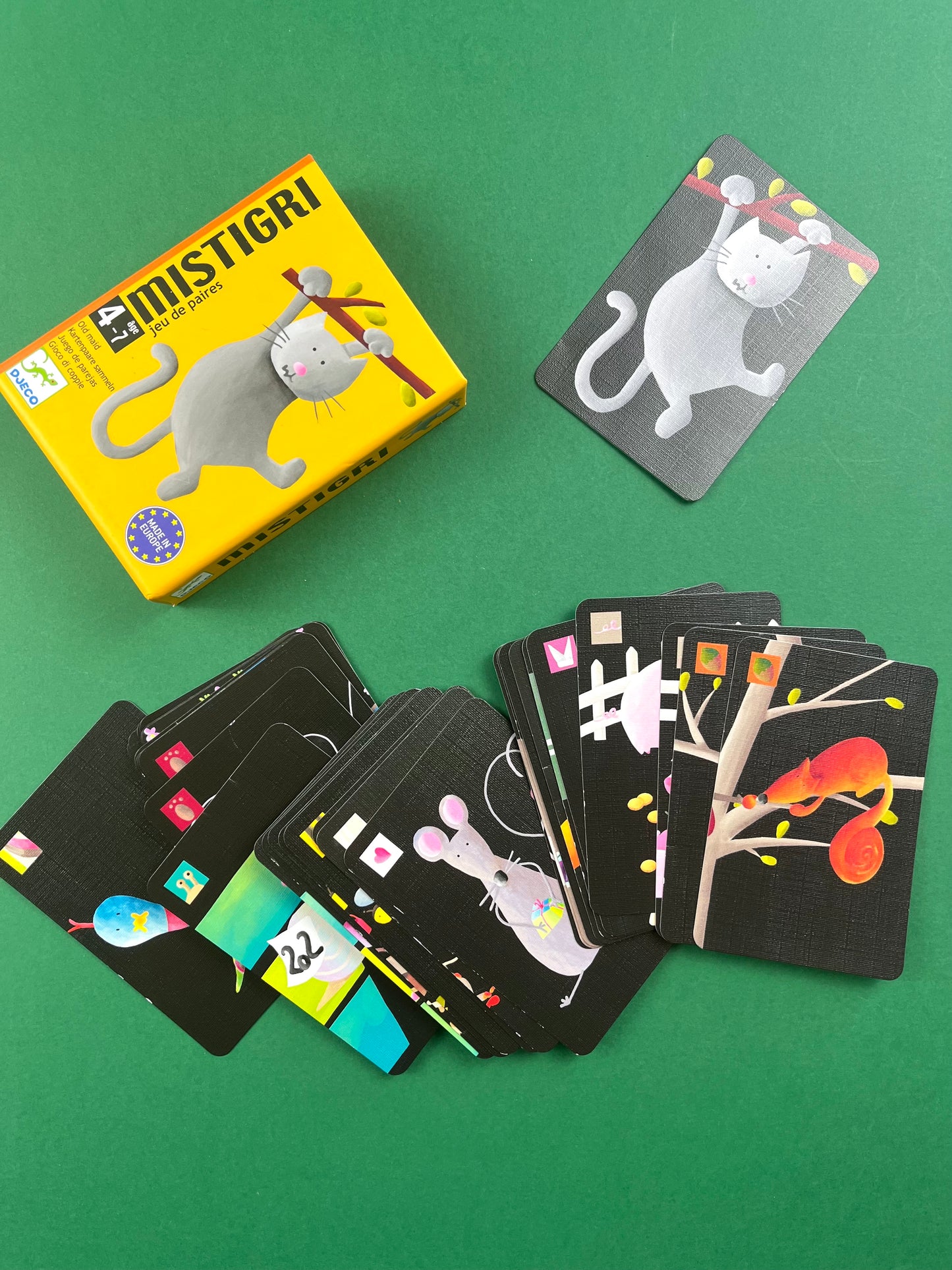 Jeunde cartes Mistigri Djeco