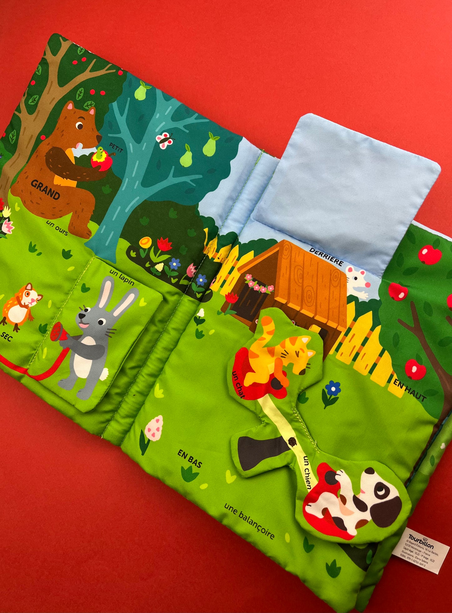 Livre tissu Tourbillon