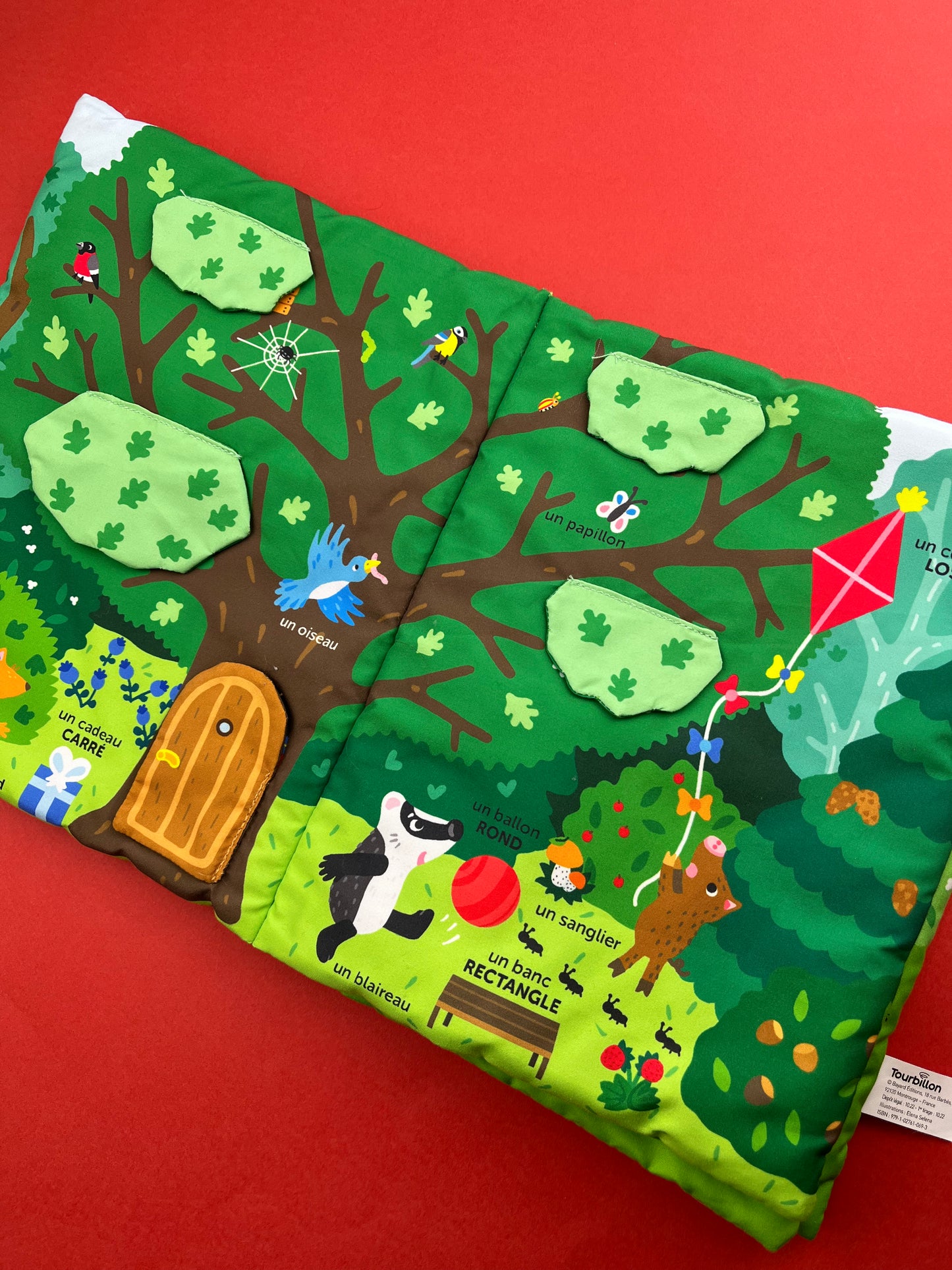 Livre tissu Tourbillon